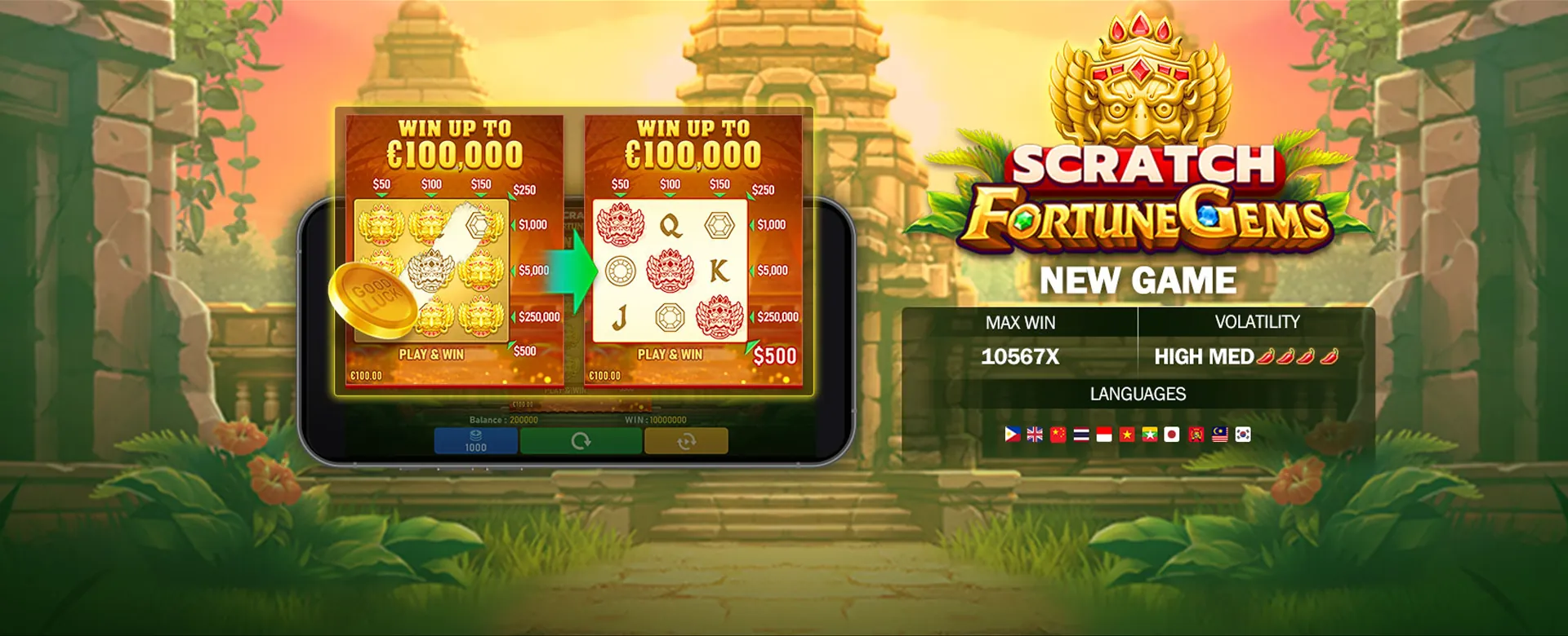 okbet. Arcade Games Main Banner
